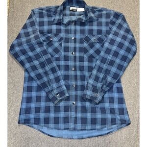 Fieldmaster Long Sleeve Shirt Men's Size L Distressed VTG